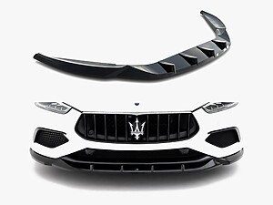 Maxton Front Splitter for Maserati Ghibli Modena Mk3 Facelift
