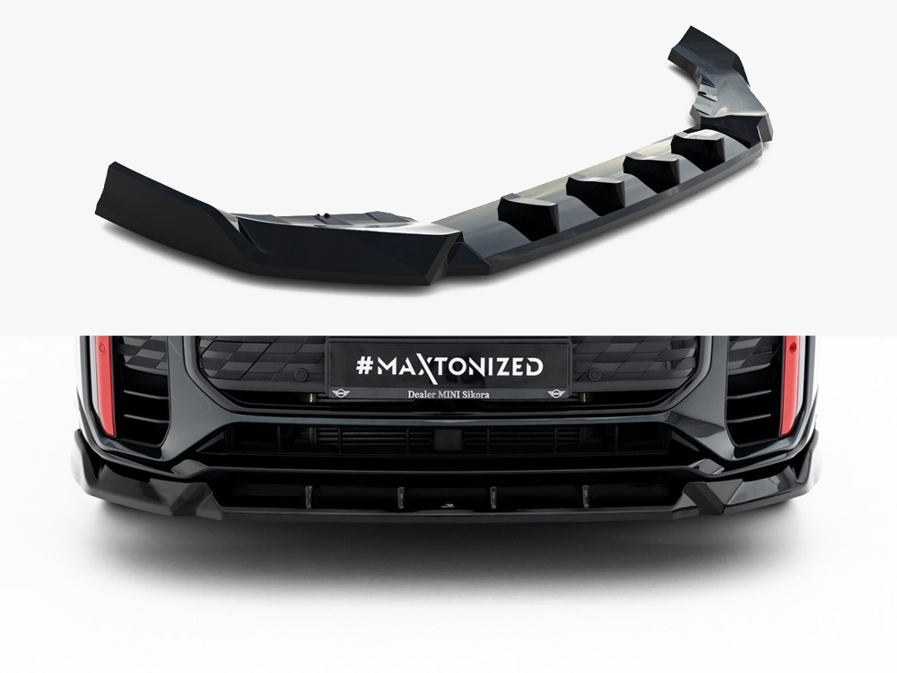 Maxton front splitter for mini countryman john cooper works (u25) 1 Maxton front splitter for mini countryman john cooper works (u25)