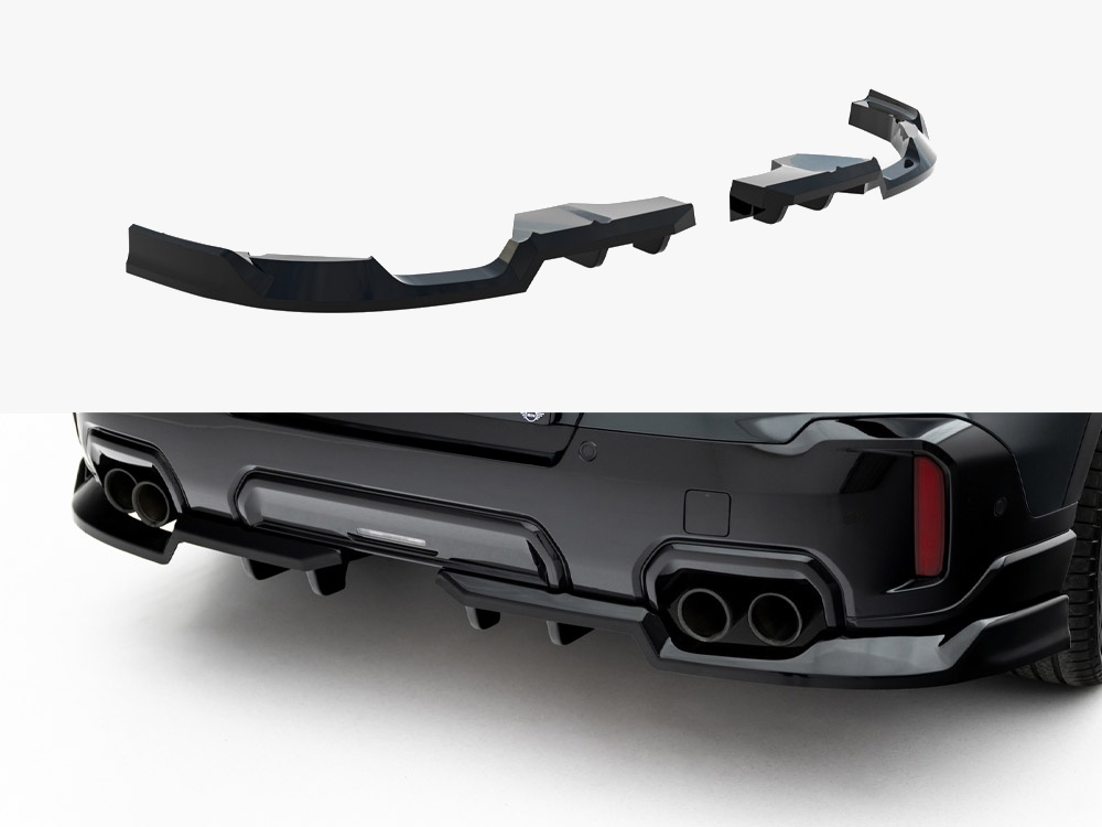 Maxton rear splitter (vertical bars) for mini countryman jcw (u25) 1 Maxton rear splitter (vertical bars) for mini countryman jcw (u25)