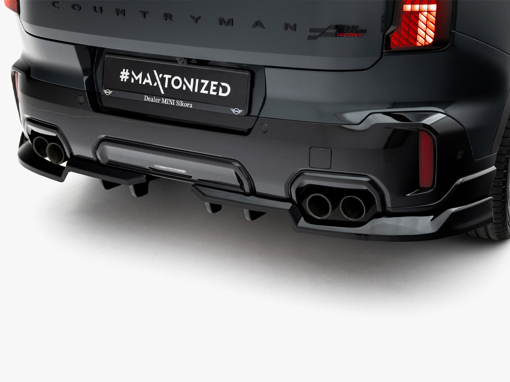 Maxton rear splitter (vertical bars) for mini countryman jcw (u25) 3 Maxton rear splitter (vertical bars) for mini countryman jcw (u25) - image 3