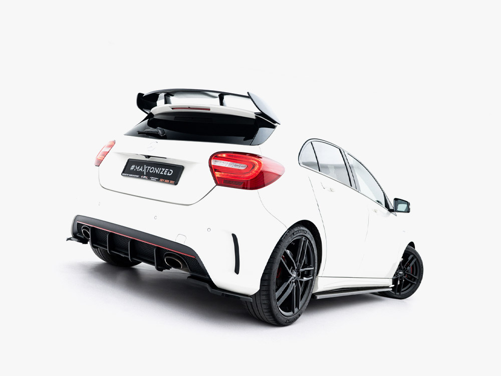 Maxton street pro rear diffuser mercedes-benz a-class amg line (w176) 2 Maxton street pro rear diffuser mercedes-benz a-class amg line (w176) - image 2