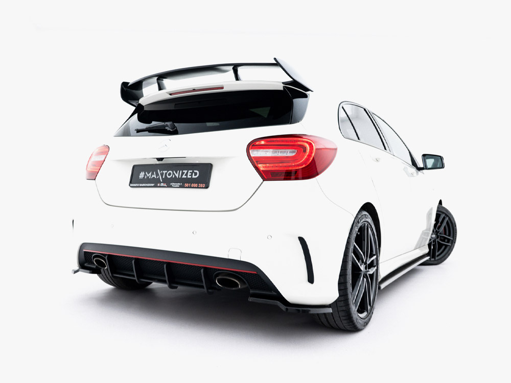 Maxton street pro rear diffuser mercedes-benz a-class amg line (w176) 3 Maxton street pro rear diffuser mercedes-benz a-class amg line (w176) - image 3