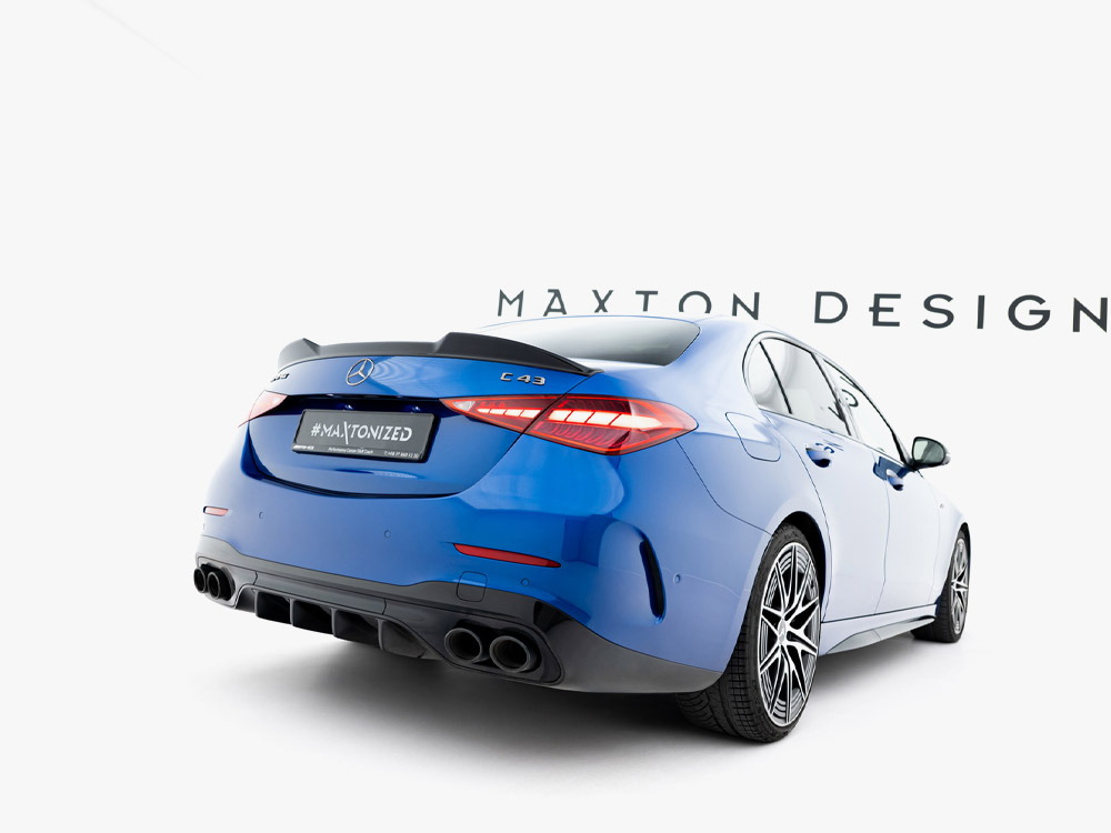 Maxton 3d spoiler cap for mercedes-amg c 43 and mercedes-benz c-class amg line saloon (w206) 2 Maxton 3d spoiler cap for mercedes-amg c 43 and mercedes-benz c-class amg line saloon (w206) - image 2