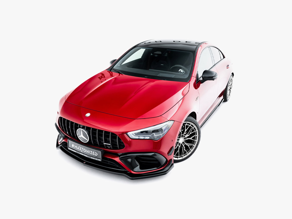 Maxton front splitter v4 for mercedes? Amg cla 45 aero (c118) 3 Maxton front splitter v4 for mercedes? Amg cla 45 aero (c118) - image 3