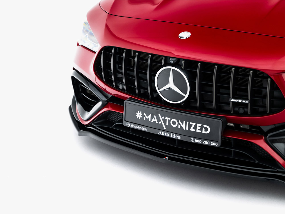 Maxton front splitter v4 for mercedes? Amg cla 45 aero (c118) 5 Maxton front splitter v4 for mercedes? Amg cla 45 aero (c118) - image 5