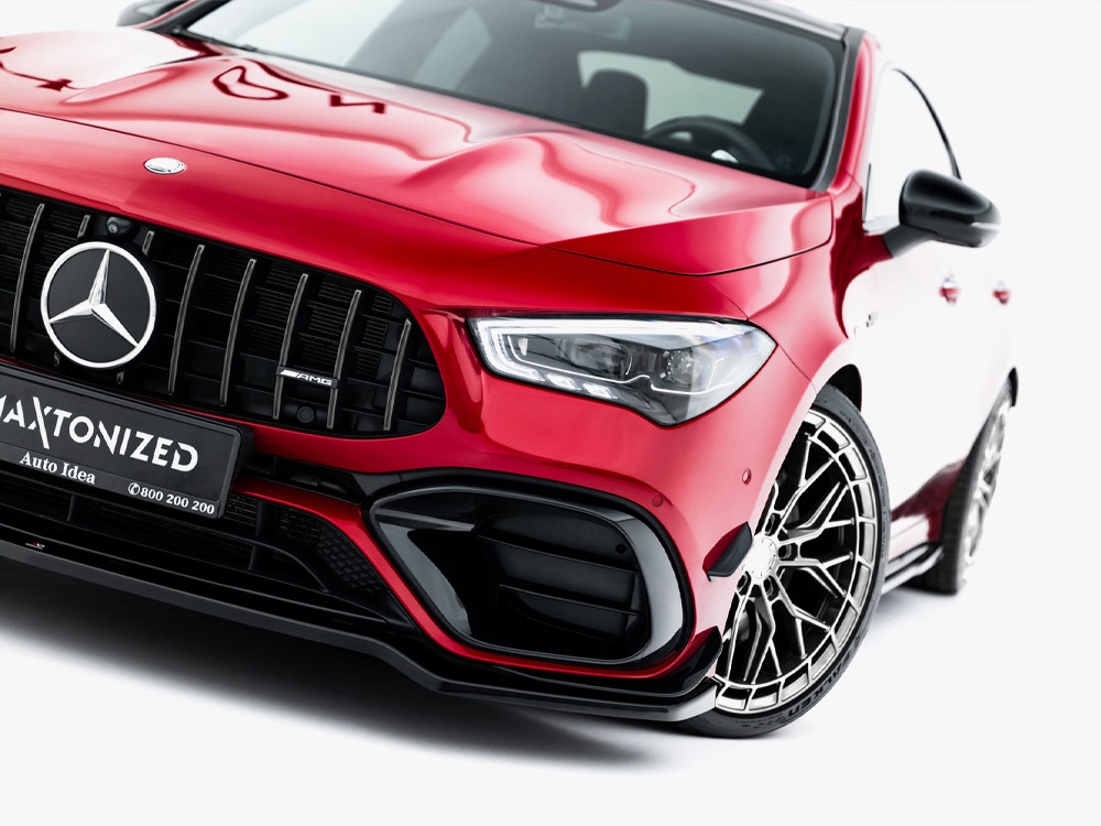 Maxton front splitter v4 for mercedes? Amg cla 45 aero (c118) 6 Maxton front splitter v4 for mercedes? Amg cla 45 aero (c118) - image 6