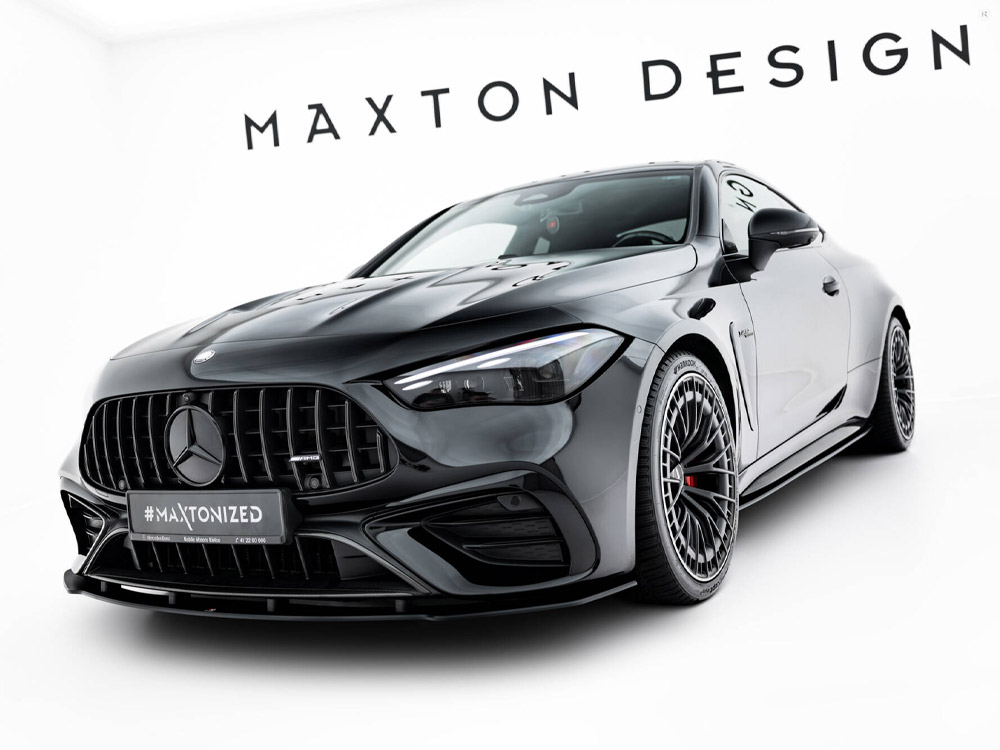 Maxton street pro front splitter - mercedes-amg cle 53 (c236) 2 Maxton street pro front splitter - mercedes-amg cle 53 (c236) - image 2