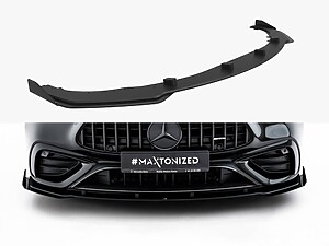 Maxton Street Pro Front Splitter with Flaps for Mercedes-AMG CLE 53 (C236)