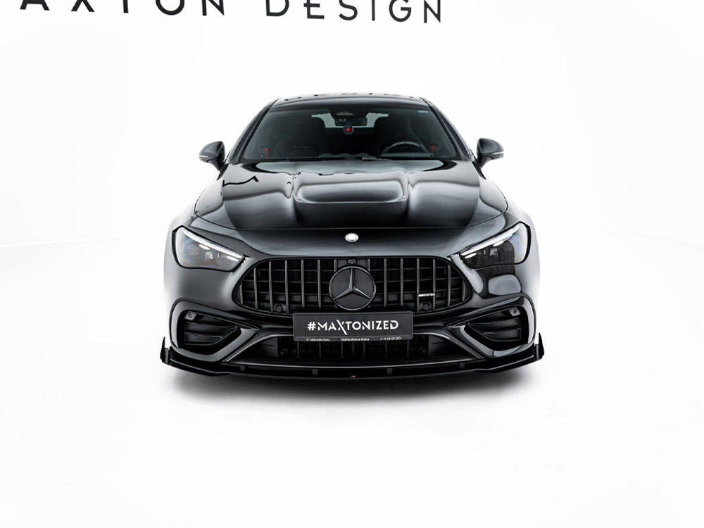 Maxton street pro front splitter with flaps for mercedes-amg cle 53 (c236) 4 Maxton street pro front splitter with flaps for mercedes-amg cle 53 (c236) - image 4