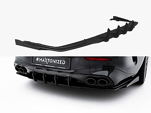 Maxton Street Pro Rear Diffuser with Flaps for Mercedes?AMG CLE 53 (C236)