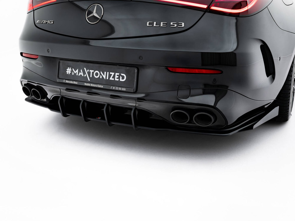 Maxton street pro rear diffuser with flaps for mercedes? Amg cle 53 (c236) 3 Maxton street pro rear diffuser with flaps for mercedes? Amg cle 53 (c236) - image 3