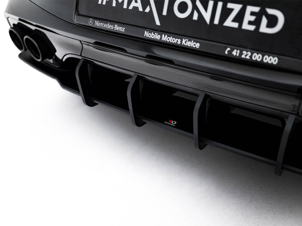 Maxton street pro rear diffuser with flaps for mercedes? Amg cle 53 (c236) 4 Maxton street pro rear diffuser with flaps for mercedes? Amg cle 53 (c236) - image 4