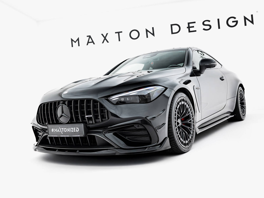 Maxton front splitter v2 for mercedes-amg cle 53 (c236) 2 Maxton front splitter v2 for mercedes-amg cle 53 (c236) - image 2