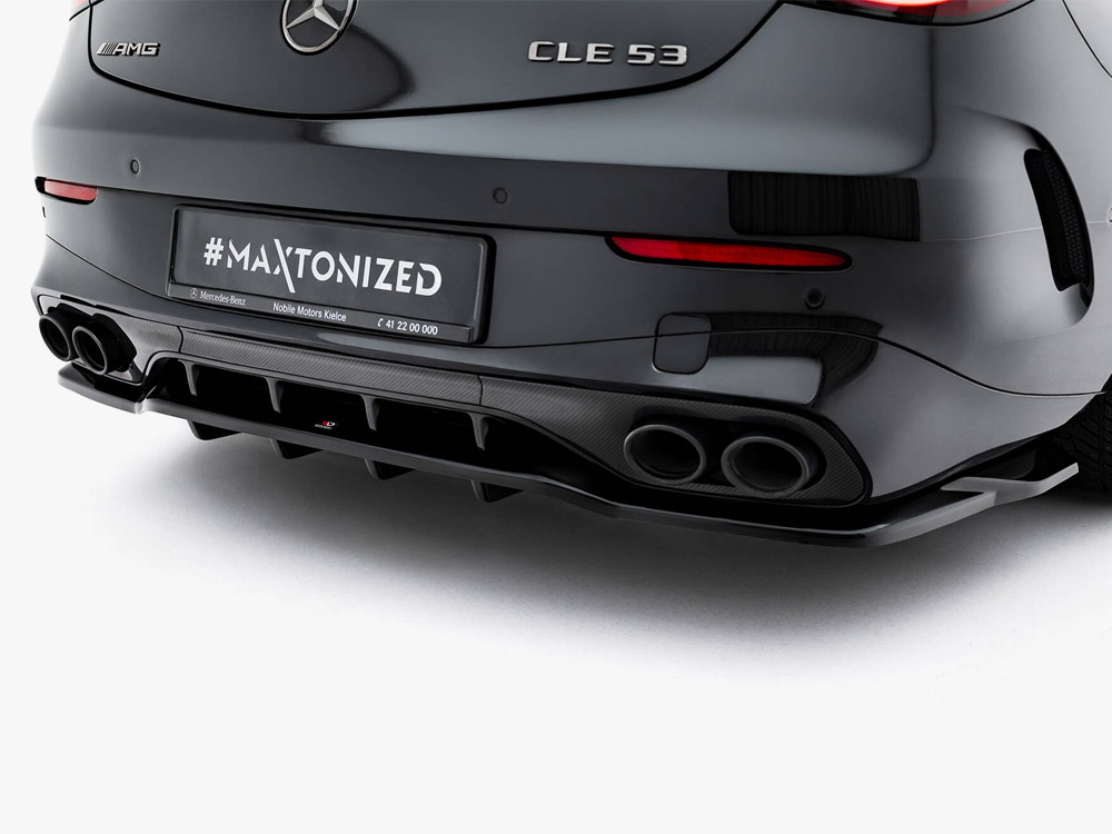 Maxton rear splitter (vertical bars) for mercedes-amg cle 53 (c236) 3 Maxton rear splitter (vertical bars) for mercedes-amg cle 53 (c236) - image 3