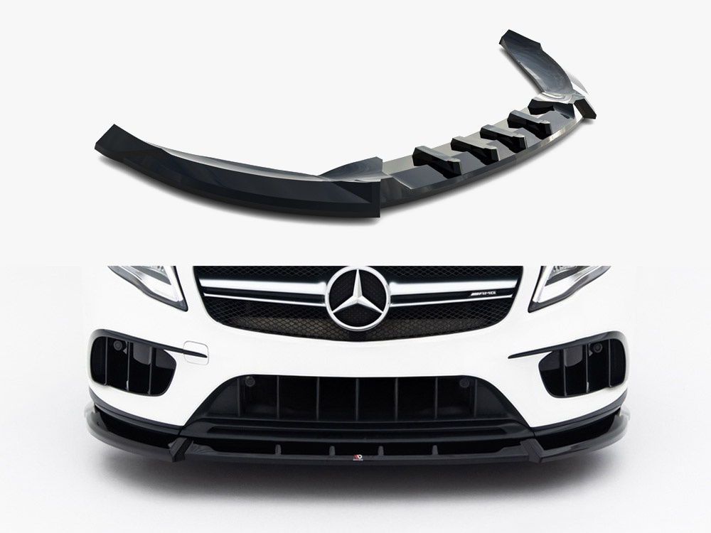 Maxton front splitter for mercedes-amg gla 45 (x156) facelift 1 Maxton front splitter for mercedes-amg gla 45 (x156) facelift