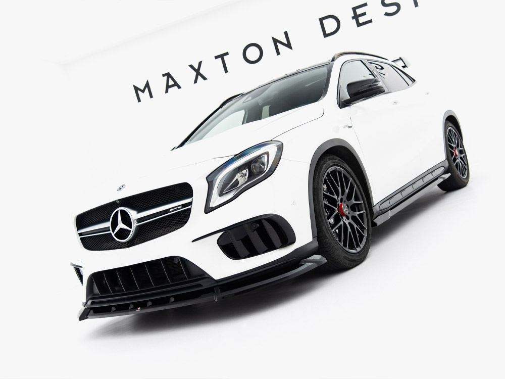 Maxton front splitter for mercedes-amg gla 45 (x156) facelift 2 Maxton front splitter for mercedes-amg gla 45 (x156) facelift - image 2