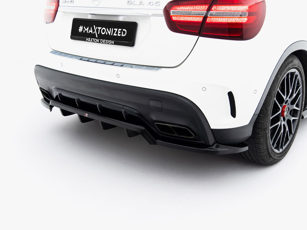 Maxton rear splitter (vertical bars) for mercedes-amg gla 45 (x156) facelift 4 Maxton rear splitter (vertical bars) for mercedes-amg gla 45 (x156) facelift - image 4