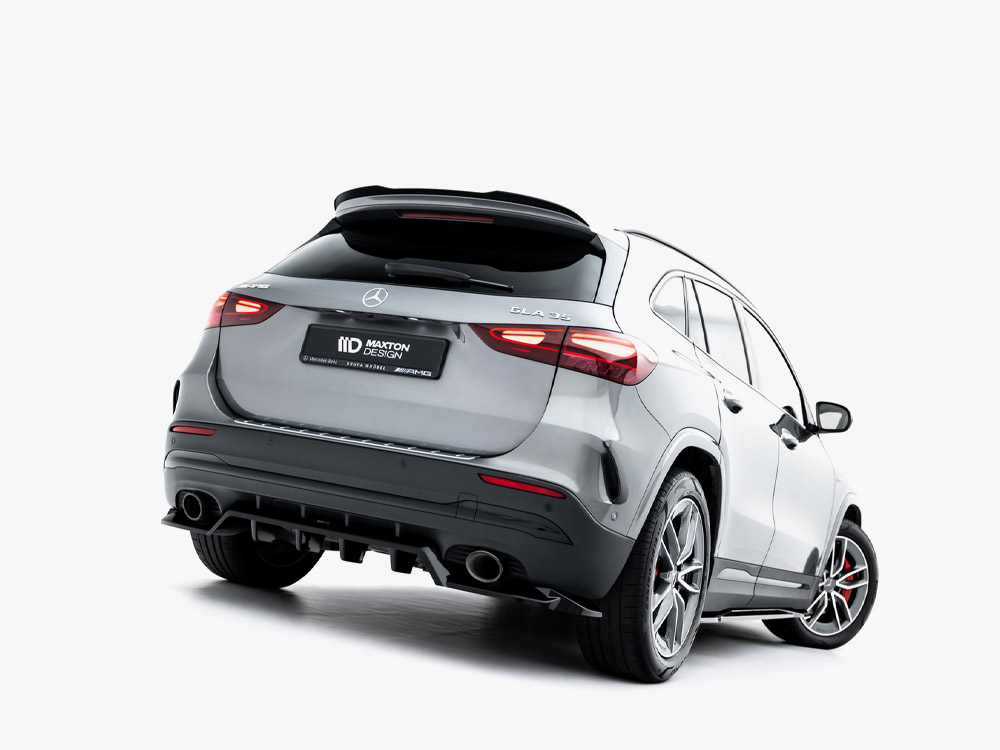Maxton spoiler cap for mercedes-amg gla 35 (h247, facelift) 2 Facelift)