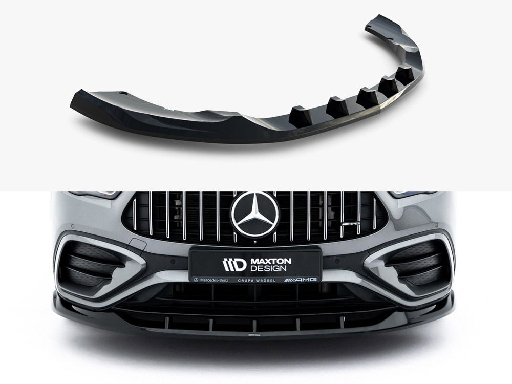Maxton front splitter v2 for mercedes-amg gla 35 (h247) facelift 1 Maxton front splitter v2 for mercedes-amg gla 35 (h247) facelift