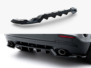 Maxton Rear Splitter (Vertical Bars) for Mercedes-AMG GLA 35 (H247) Facelift