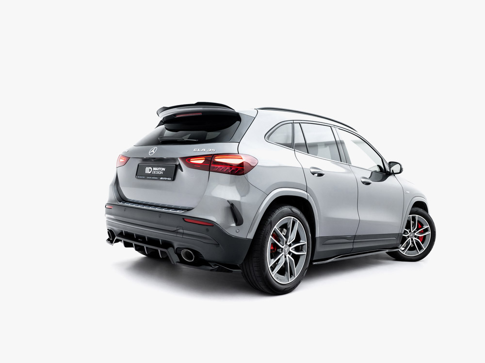 Maxton rear splitter (vertical bars) for mercedes-amg gla 35 (h247) facelift 4 Maxton rear splitter (vertical bars) for mercedes-amg gla 35 (h247) facelift - image 4
