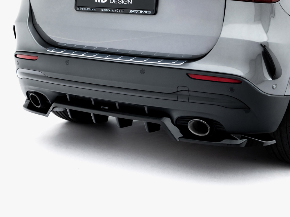 Maxton rear splitter (vertical bars) for mercedes-amg gla 35 (h247) facelift 5 Maxton rear splitter (vertical bars) for mercedes-amg gla 35 (h247) facelift - image 5