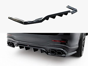 Maxton Rear Splitter (Vertical Bars) for Mercedes-AMG GLC 43 SUV (X253) Facelift