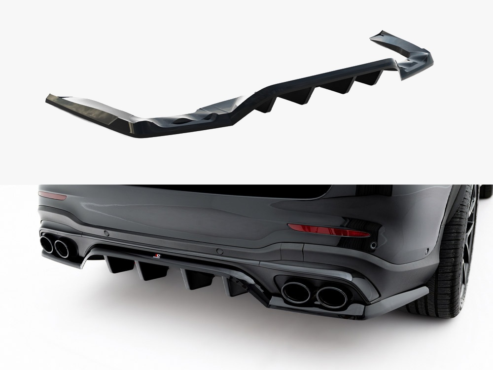 Maxton rear splitter (vertical bars) for mercedes-amg glc 43 suv (x253) facelift 1 Maxton rear splitter (vertical bars) for mercedes-amg glc 43 suv (x253) facelift