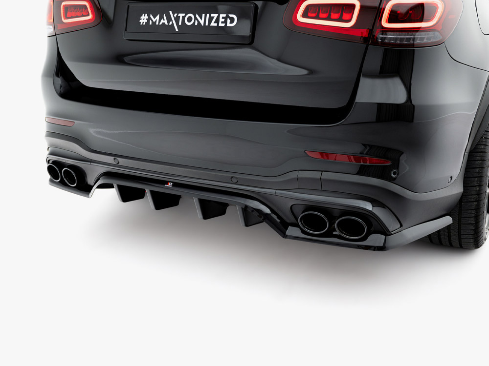 Maxton rear splitter (vertical bars) for mercedes-amg glc 43 suv (x253) facelift 3 Maxton rear splitter (vertical bars) for mercedes-amg glc 43 suv (x253) facelift - image 3