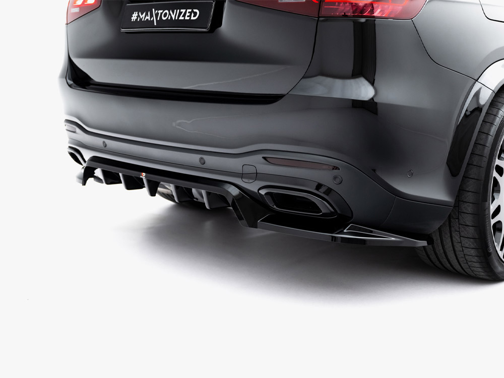 Maxton rear splitter with vertical bars for mercedes-benz gls (x167) amg line inc. Facelift 4 Maxton rear splitter with vertical bars for mercedes-benz gls (x167) amg line inc. Facelift - image 4