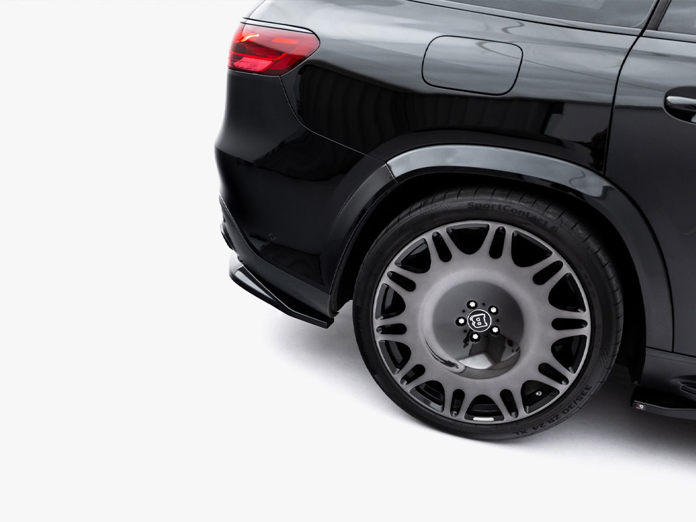 Maxton rear splitter with vertical bars for mercedes-benz gls (x167) amg line inc. Facelift 8 Maxton rear splitter with vertical bars for mercedes-benz gls (x167) amg line inc. Facelift - image 8