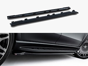 Maxton Side Skirt Diffusers for Mercedes-Benz GLS X167 AMG Line Facelift