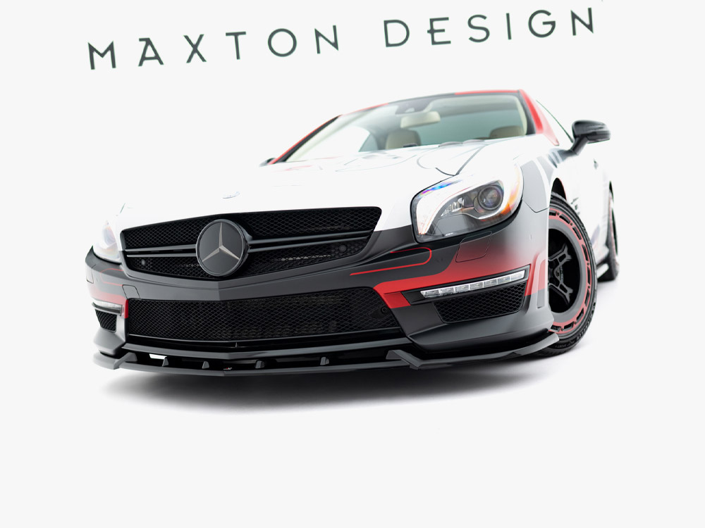 Maxton front splitter v1 for mercedes-benz sl 63 amg (r231) 2 Maxton front splitter v1 for mercedes-benz sl 63 amg (r231) - image 2