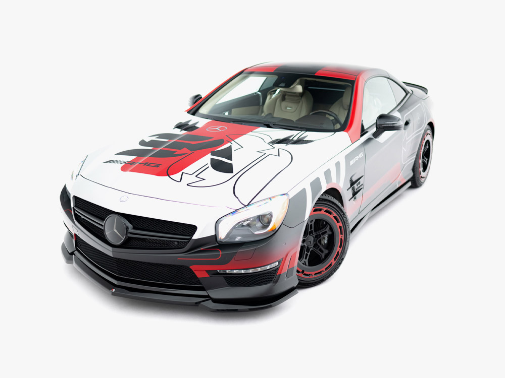Maxton front splitter v2 for mercedes-benz sl 63 amg (r231) 6 Maxton front splitter v2 for mercedes-benz sl 63 amg (r231) - image 6