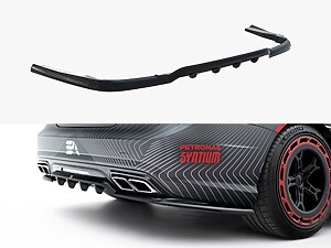 Maxton Rear Splitter (Vertical Bars) for Mercedes-Benz SL 63 AMG (R231)