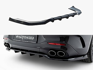 Maxton Rear Splitter (Vertical Bars) for Mercedes?AMG SL 63 (R232)