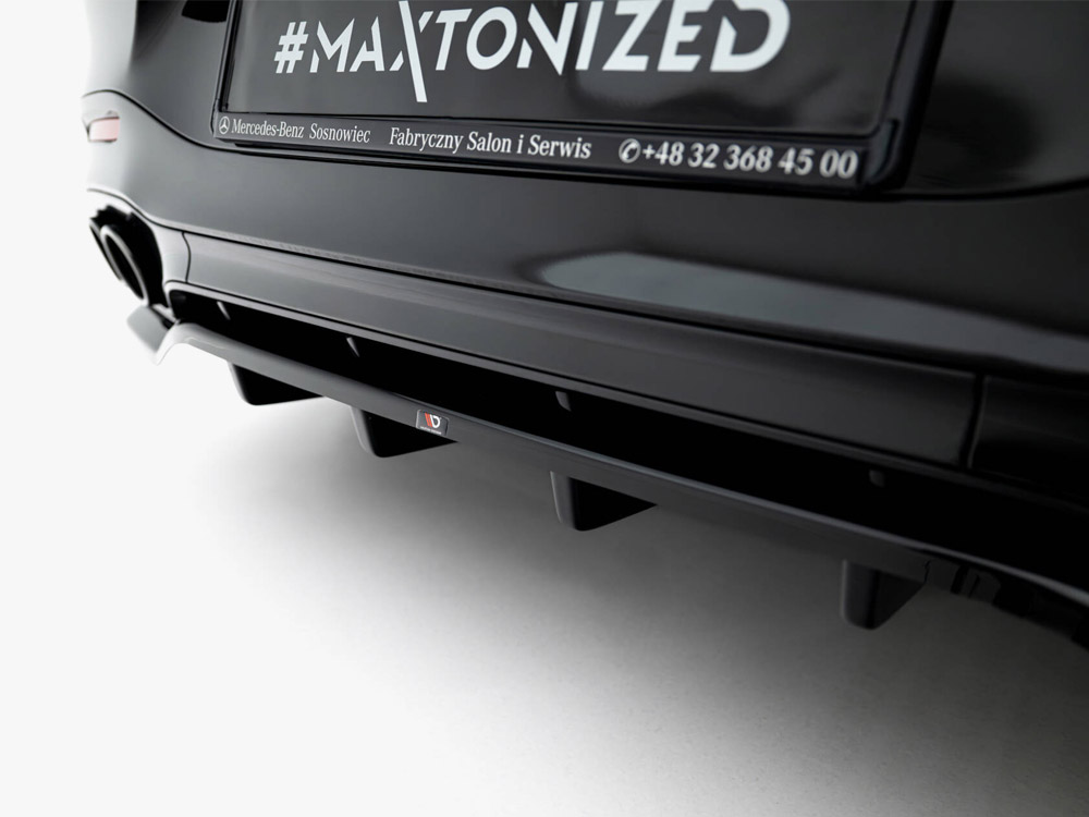 Maxton rear splitter (vertical bars) for mercedes? Amg sl 63 (r232) 4 Maxton rear splitter (vertical bars) for mercedes? Amg sl 63 (r232) - image 4