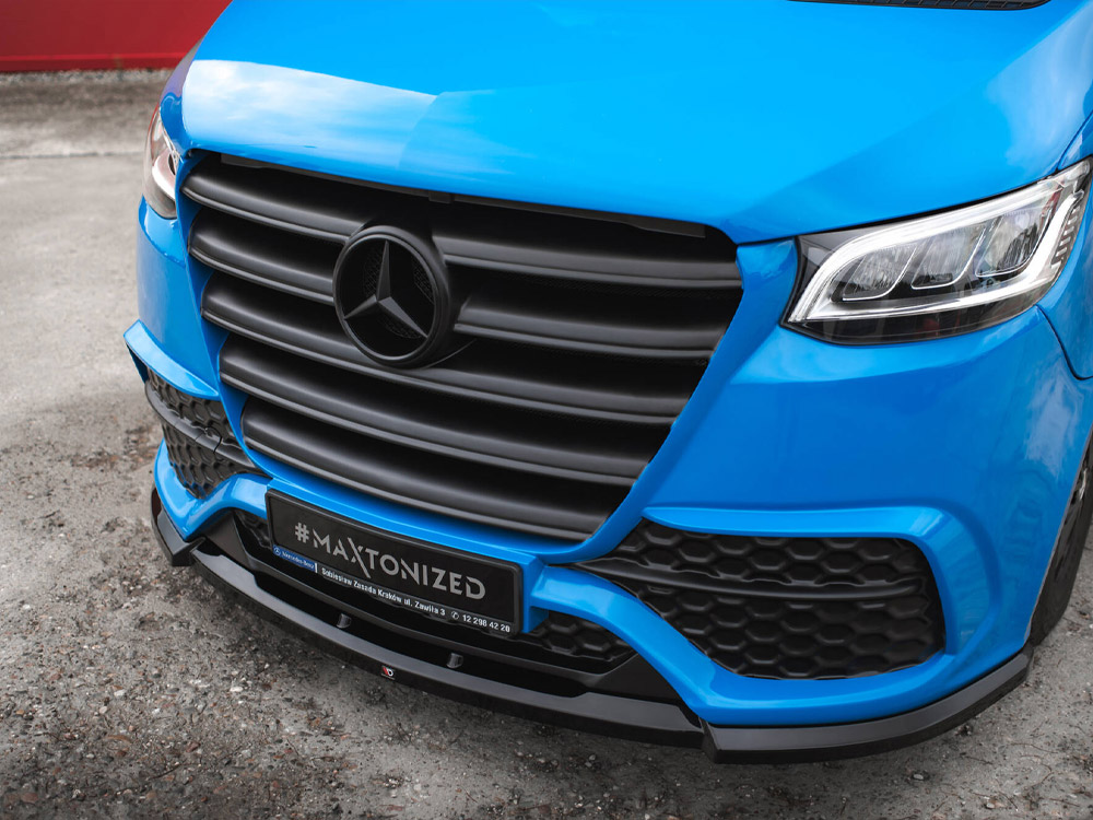 Maxton front splitter for mercedes-benz sprinter mk3 4 Maxton front splitter for mercedes-benz sprinter mk3 - image 4