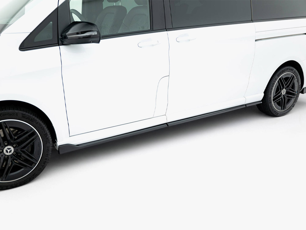 Maxton side skirt diffusers v2 for mercedes-benz v-class extra-long amg line (w447) 3 Maxton side skirt diffusers v2 for mercedes-benz v-class extra-long amg line (w447) - image 3
