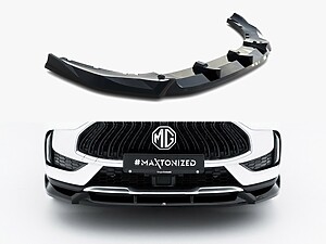Maxton Front Splitter for MG HS (Mk1 Facelift)