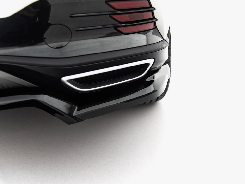 Maxton rear splitter (vertical bars) for mg hs mk2 5 Maxton rear splitter (vertical bars) for mg hs mk2 - image 5