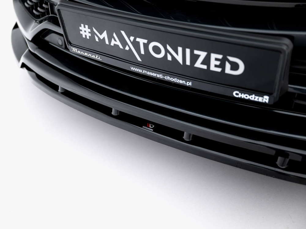 Maxton front splitter for maserati levante gt mk1 facelift 4 Maxton front splitter for maserati levante gt mk1 facelift - image 4