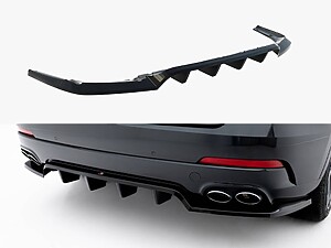 Maxton Rear Splitter (Vertical Bars) for Maserati Levante GT Mk1 Facelift