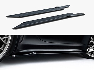 Maxton Side Skirt Diffusers V1 for Porsche 911 (992) Carrera SportDesign