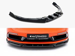 Maxton Front Splitter V3 Porsche 718 Cayman GTS (982C)