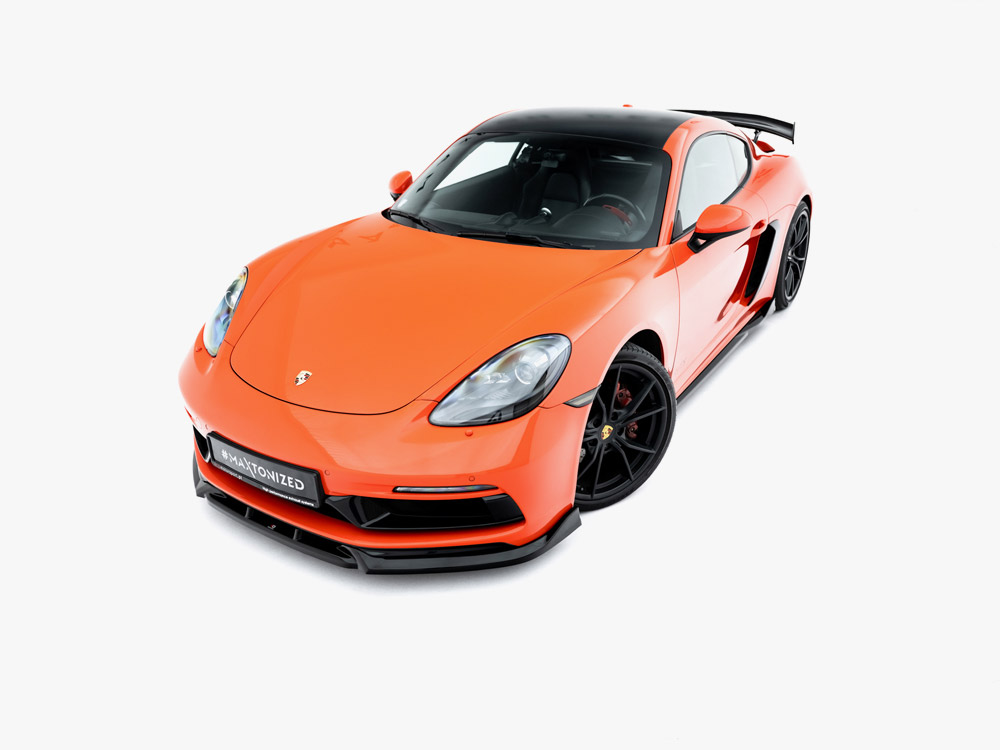 Maxton front splitter v3 porsche 718 cayman gts (982c) 3 Maxton front splitter v3 porsche 718 cayman gts (982c) - image 3