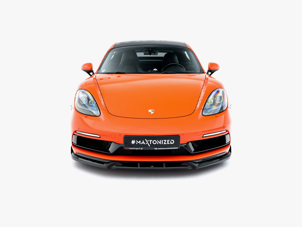 Maxton front splitter v3 porsche 718 cayman gts (982c) 4 Maxton front splitter v3 porsche 718 cayman gts (982c) - image 4