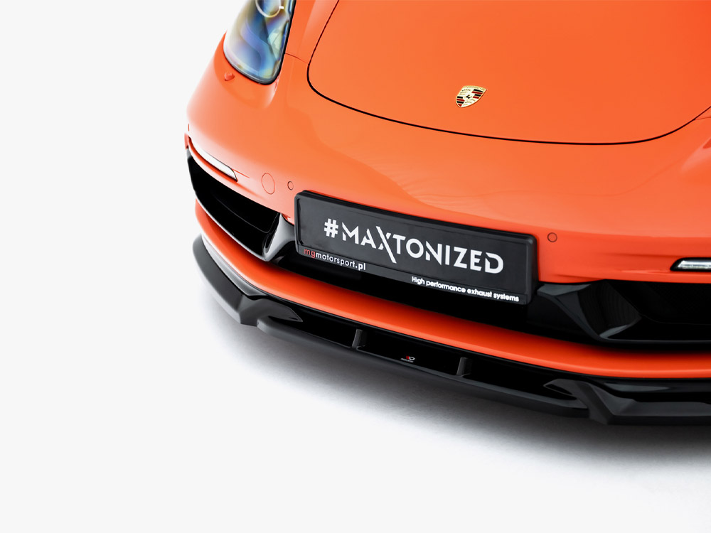 Maxton front splitter v3 porsche 718 cayman gts (982c) 5 Maxton front splitter v3 porsche 718 cayman gts (982c) - image 5