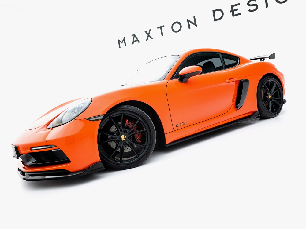 Maxton side skirt diffusers v2 for porsche 718 cayman gts (982c) 2 Maxton side skirt diffusers v2 for porsche 718 cayman gts (982c) - image 2