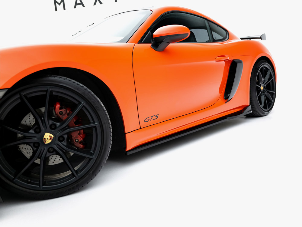 Maxton side skirt diffusers v2 for porsche 718 cayman gts (982c) 4 Maxton side skirt diffusers v2 for porsche 718 cayman gts (982c) - image 4